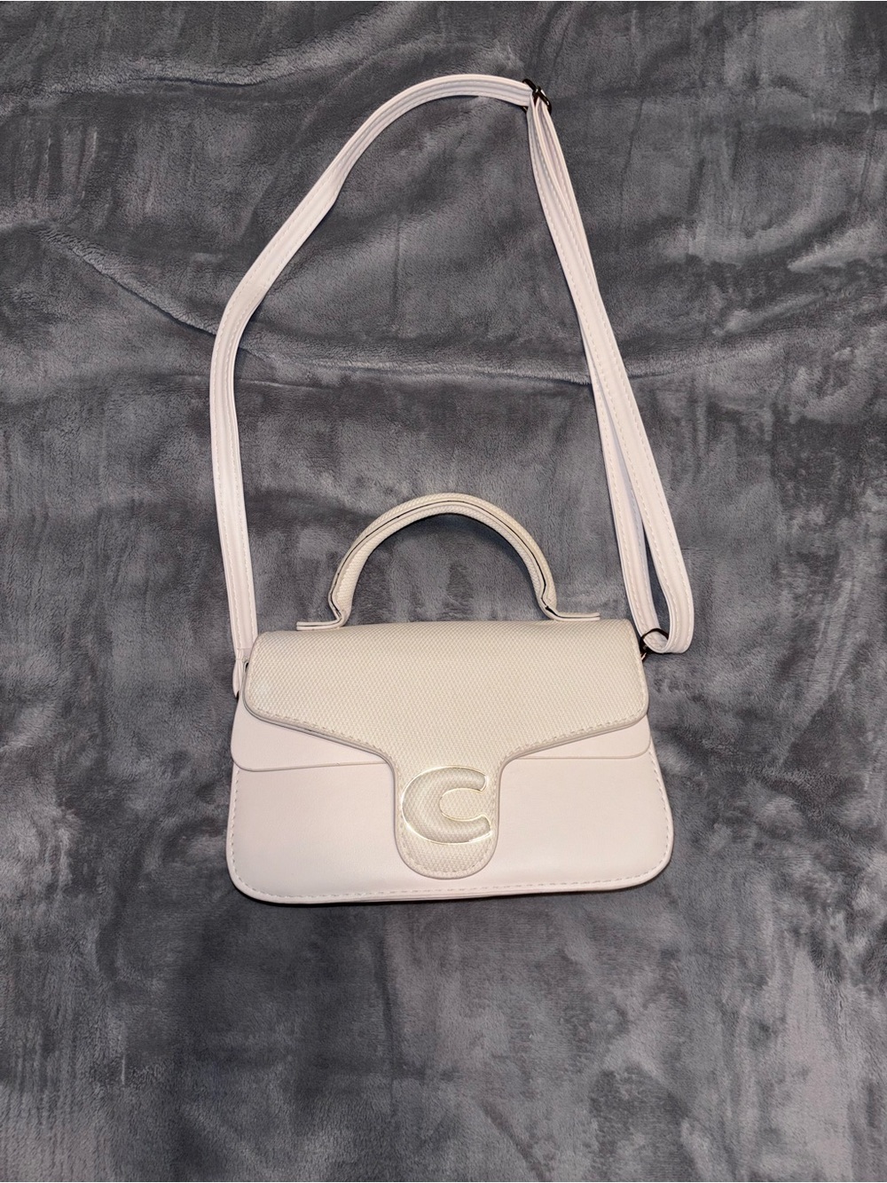 Women's Crossbody Top-Handle Bag in Light Pink